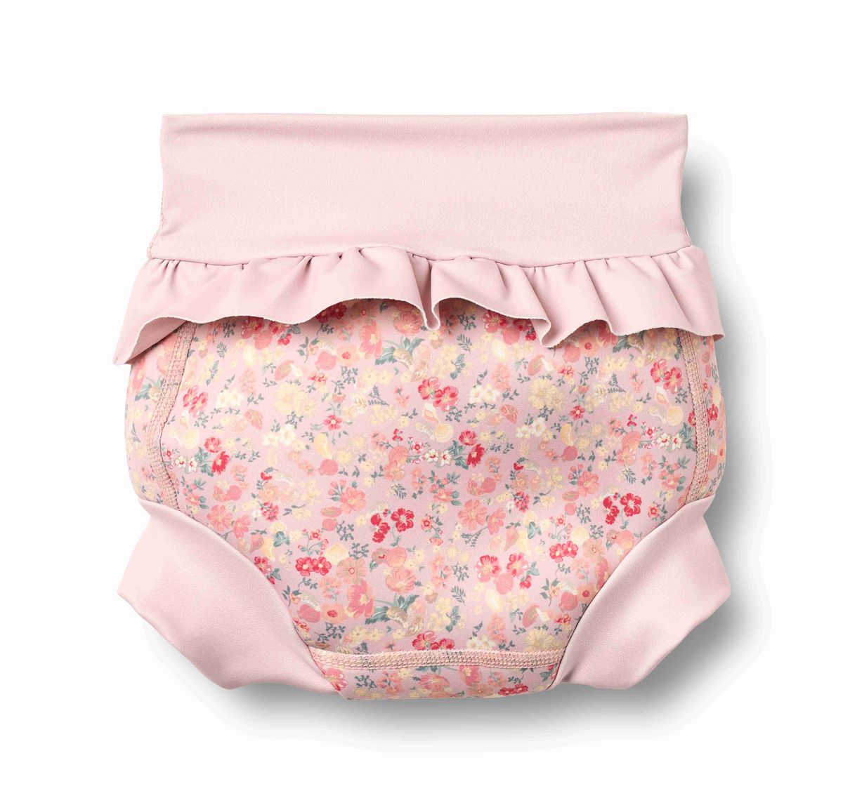 Neoprene Swim Pants Rita Powder Flowers And Seashells