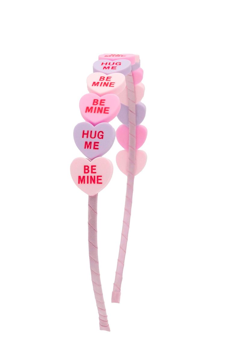 Sweet Heart Charms Thin Headband