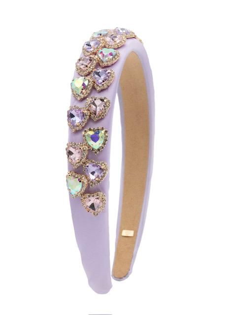 Full Heart Jeweled Headband