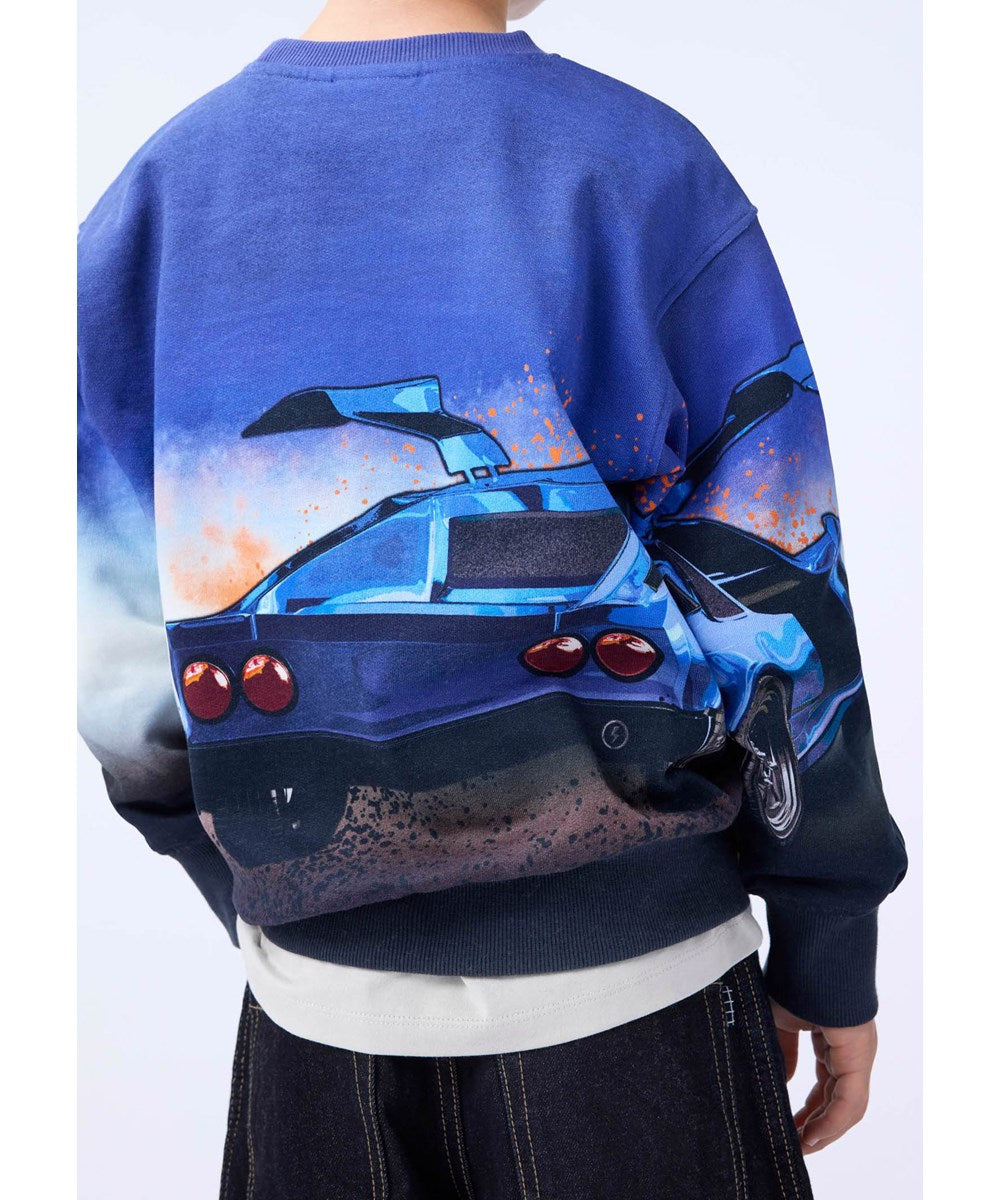 Mattis Sweatshirt - Car Blue