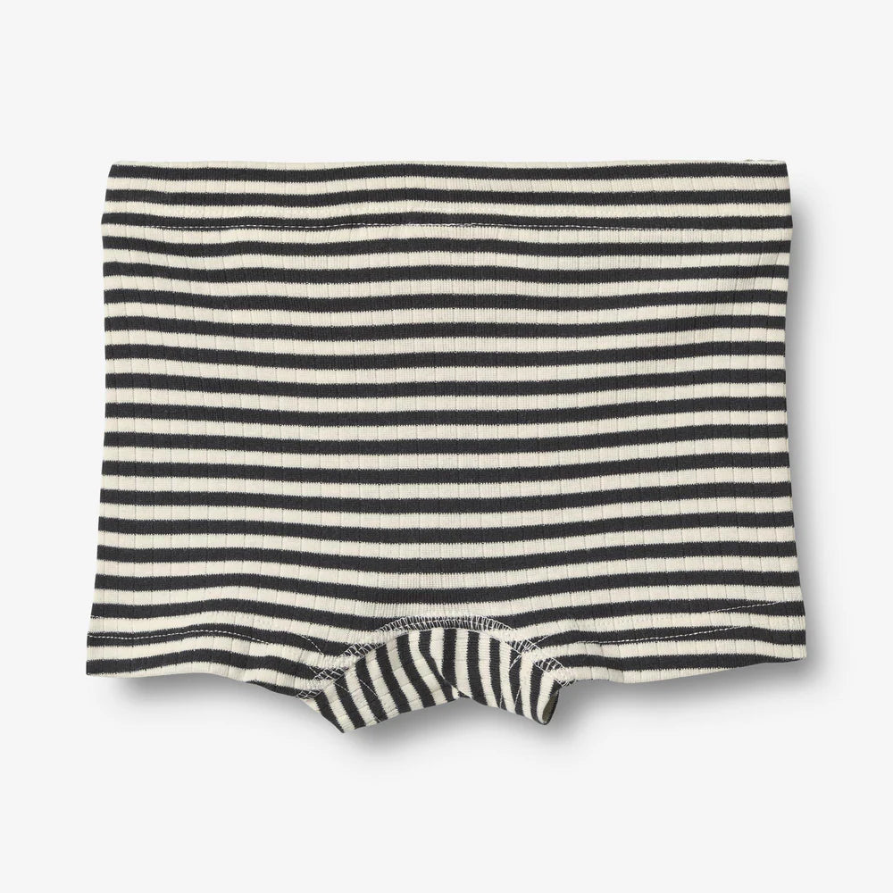 2 Boxer Shorts Louis Navy Rib Stripe