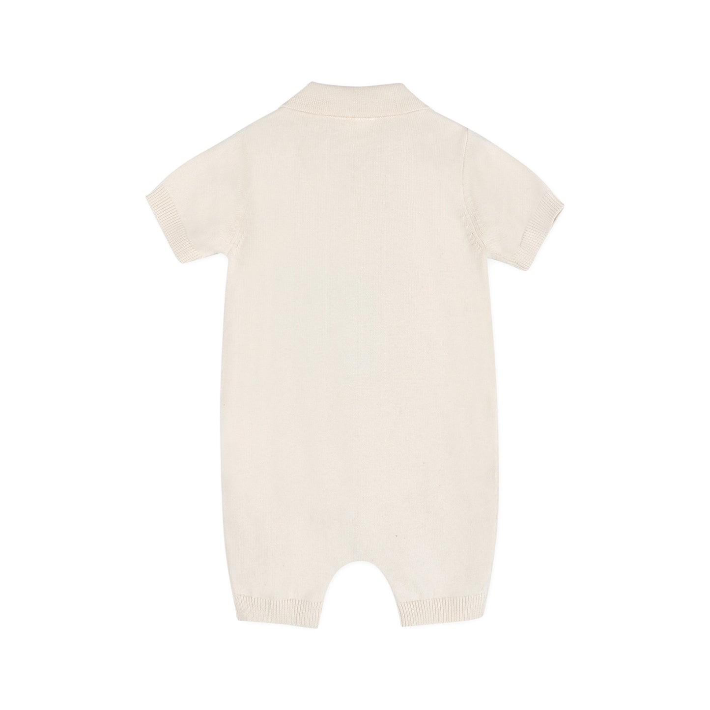 Soccer Applique Baby Knit Romper