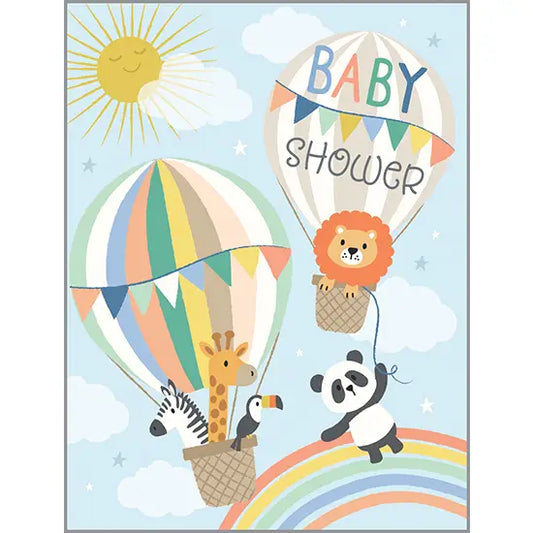 Baby Card - Baby Shower Balloons