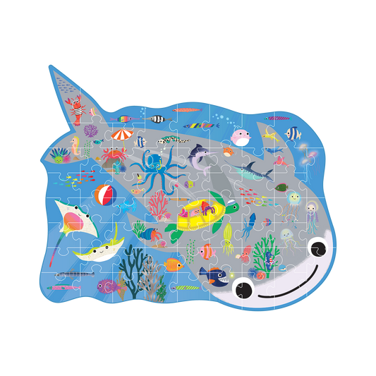 60-Piece Shaped Puzzle - Ocean