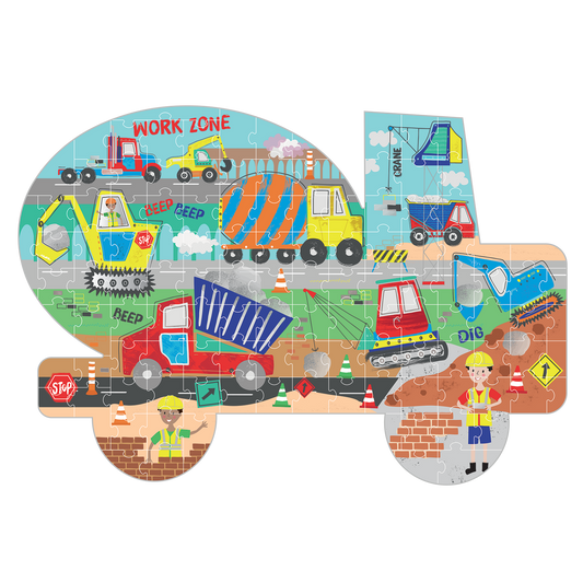 120-Piece Shaped Puzzle - Construction