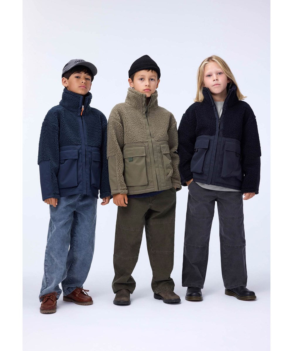 Utha Fleece Jacket - Night Navy