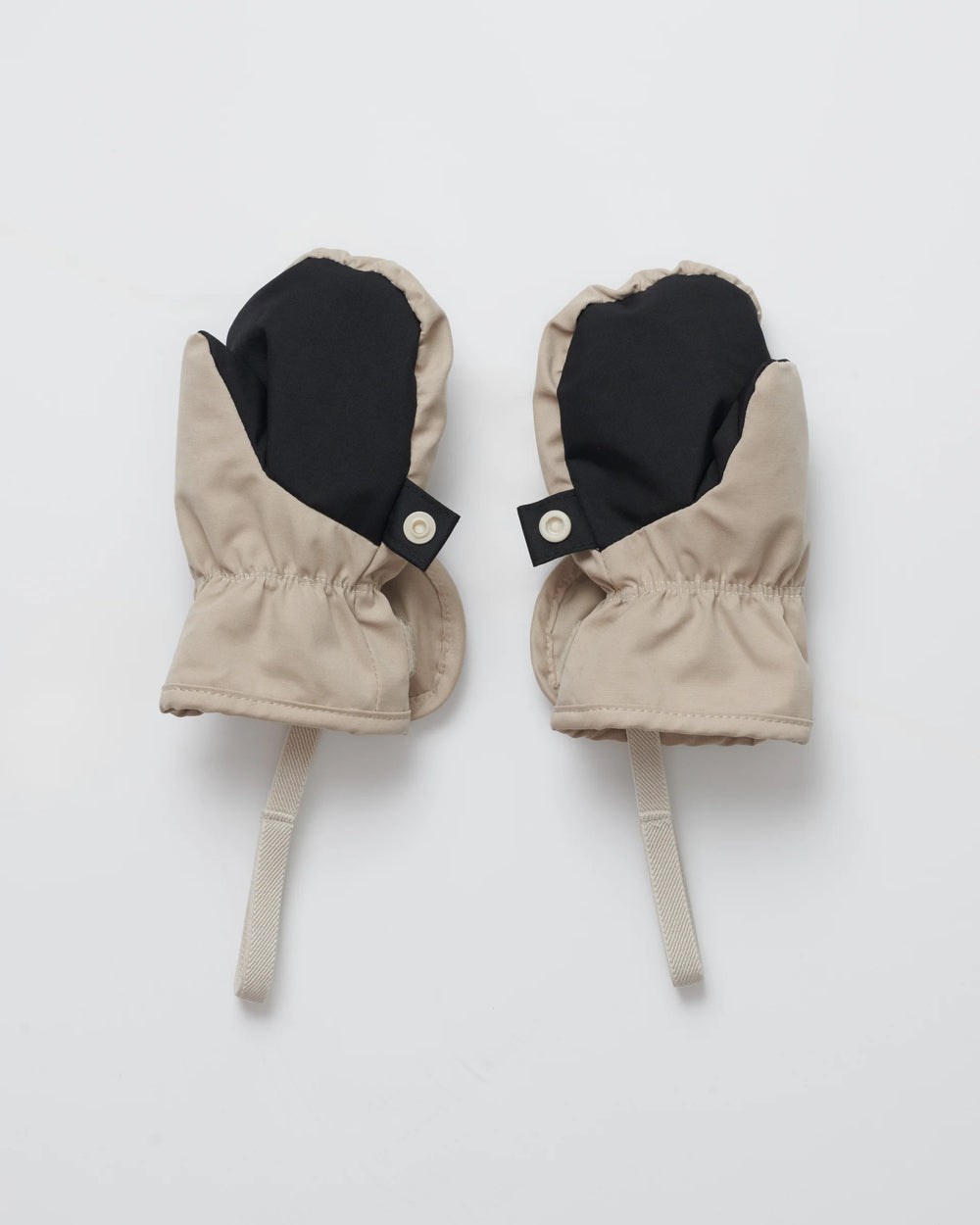 Benji Plush Mittens Oat