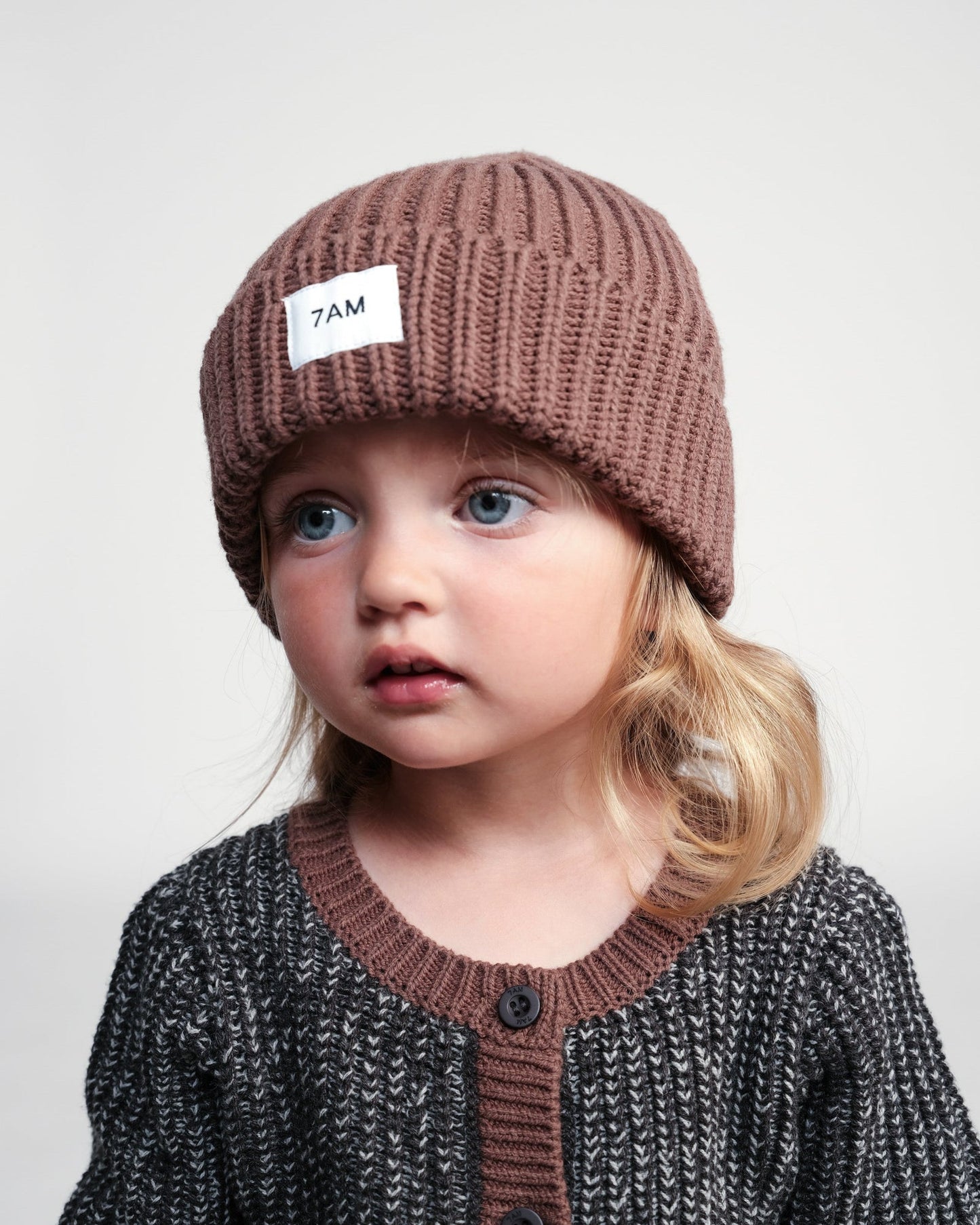 Chunky Beanie - Brown