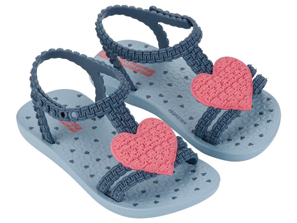 My First Ipanema Sandal - Blue/Pink
