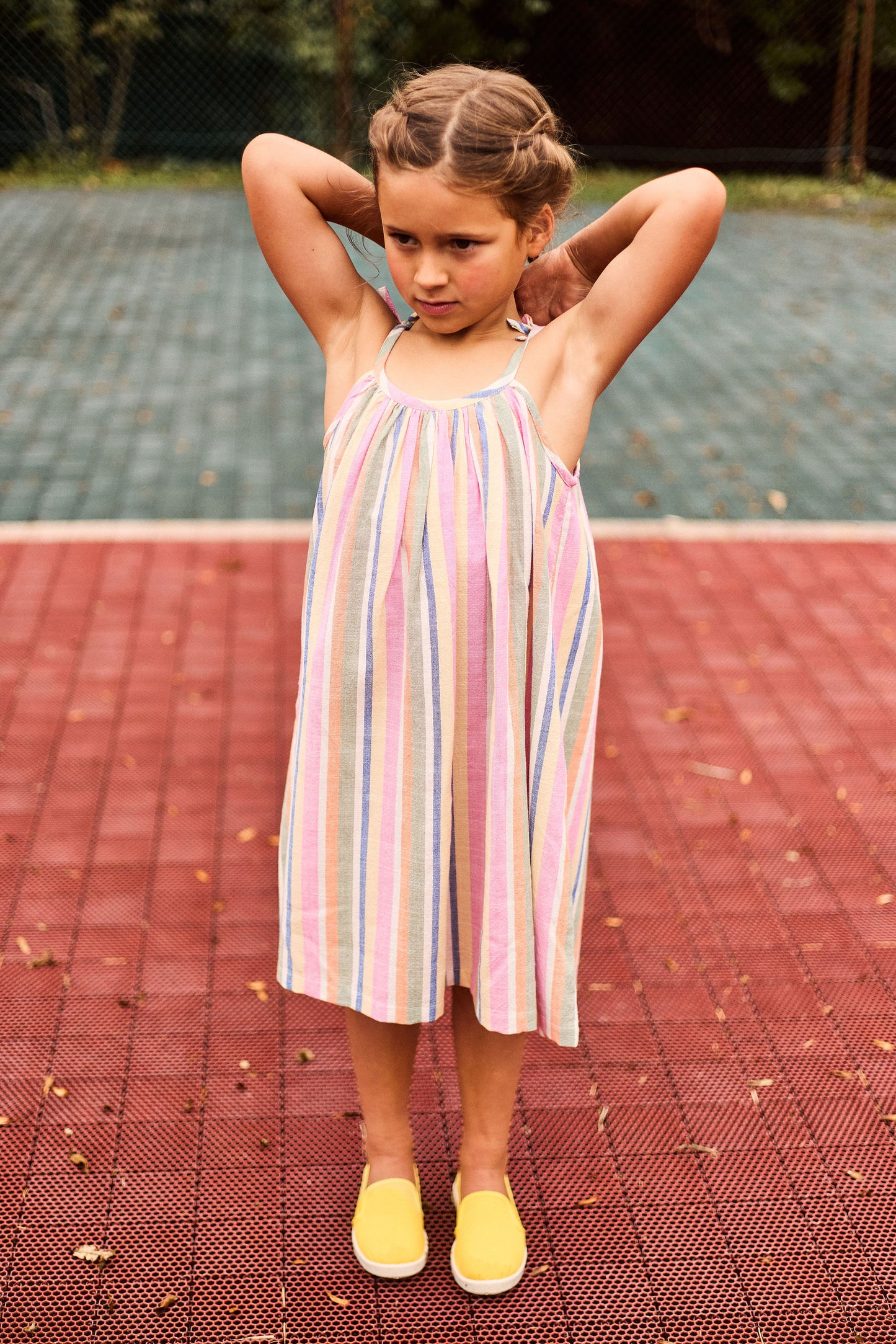 Bayadere Strap Dress