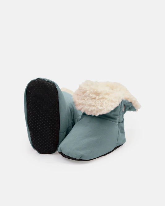 Benji Sherpa Baby Booties Mirage
