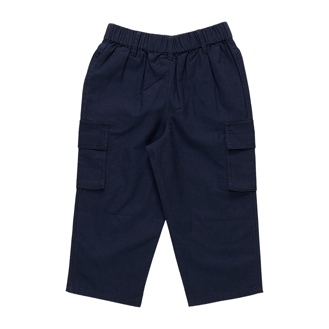 Boys Cargo Pant-Navy