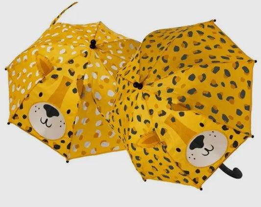 3D Leopard Umbrella