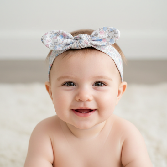 Tiny Soft Floral Headband