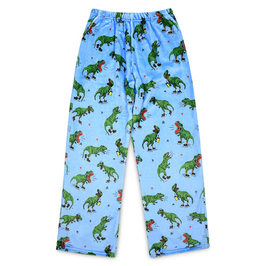 Skating Dinosaurs Plush Pants