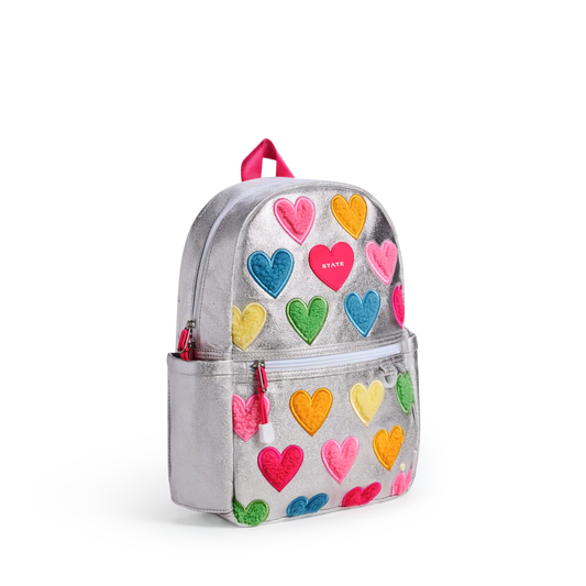 Kane Mini Backpack - Happy Fuzzy Hearts