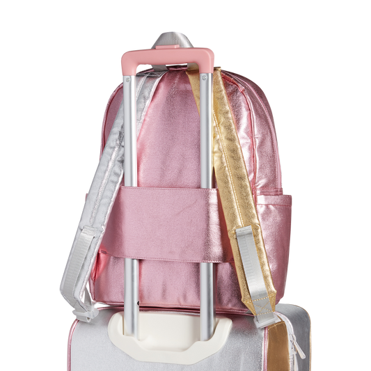 Kane Backpack-Pink/Silver