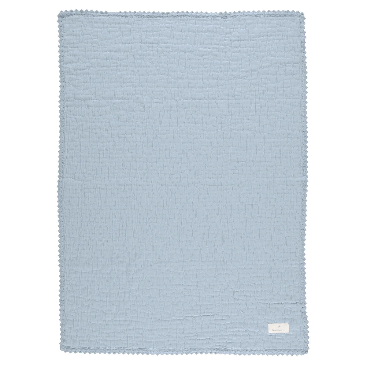 Lumi Blanket Chenille Blue Atlantic