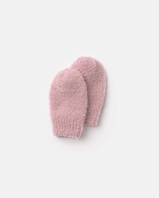 Fuzzy Mittens Ash Rose