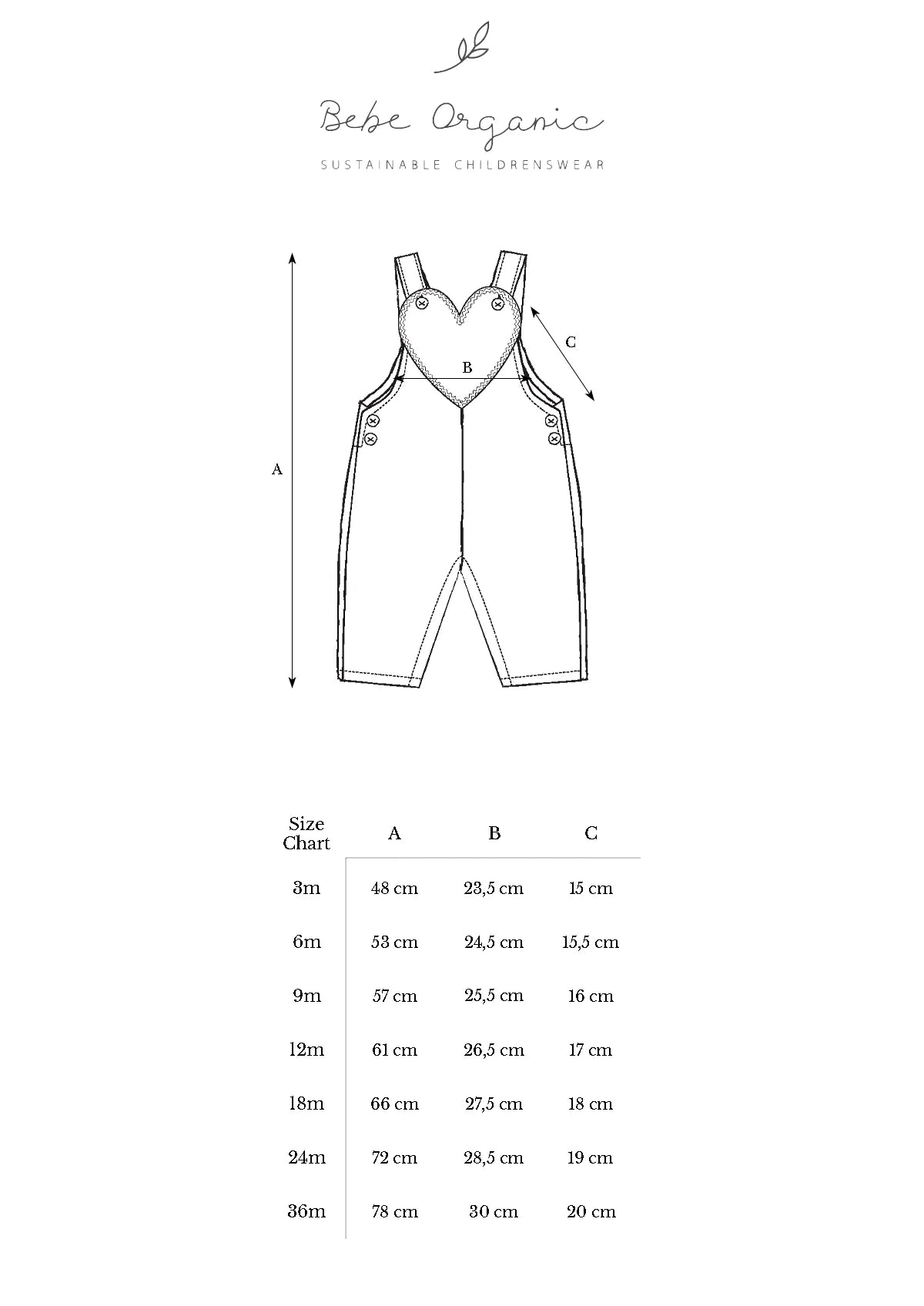 Maya Overall Denim Zigzag