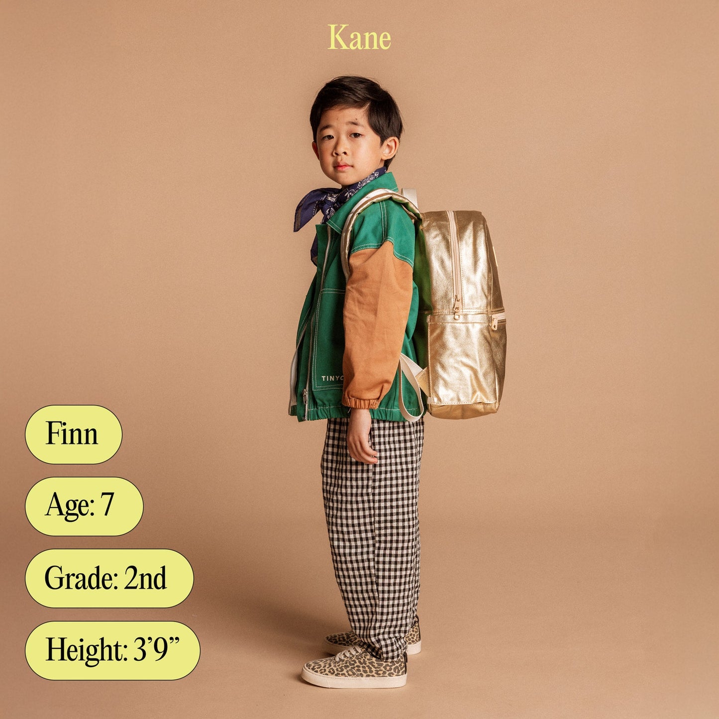 Green/Navy Kane Backpack