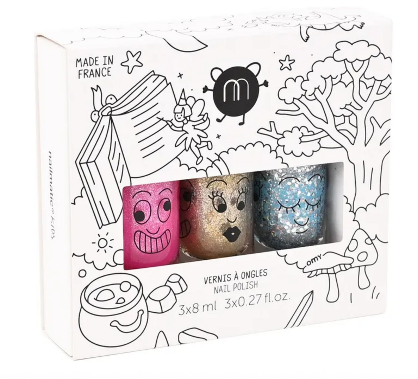 Nailmatic - Trio Vernis Feerique Pink