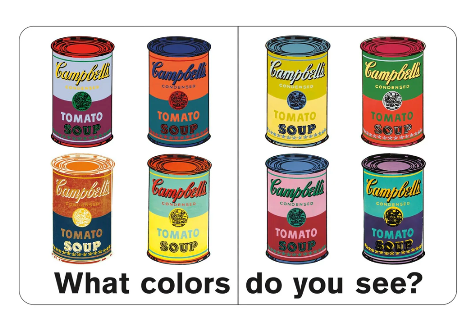 Andy Warhol What Colors Do You See?