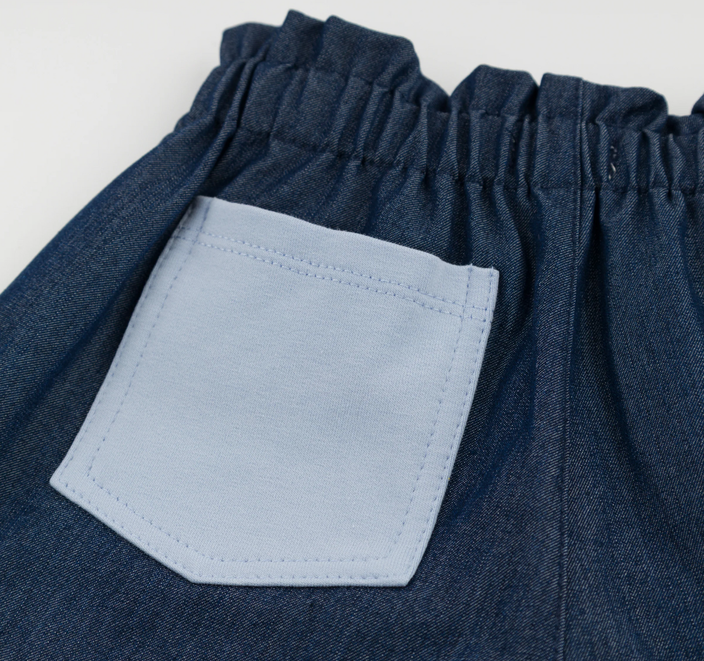 Emerson Lyocell Denim Shorts - Sunny Dark Wash