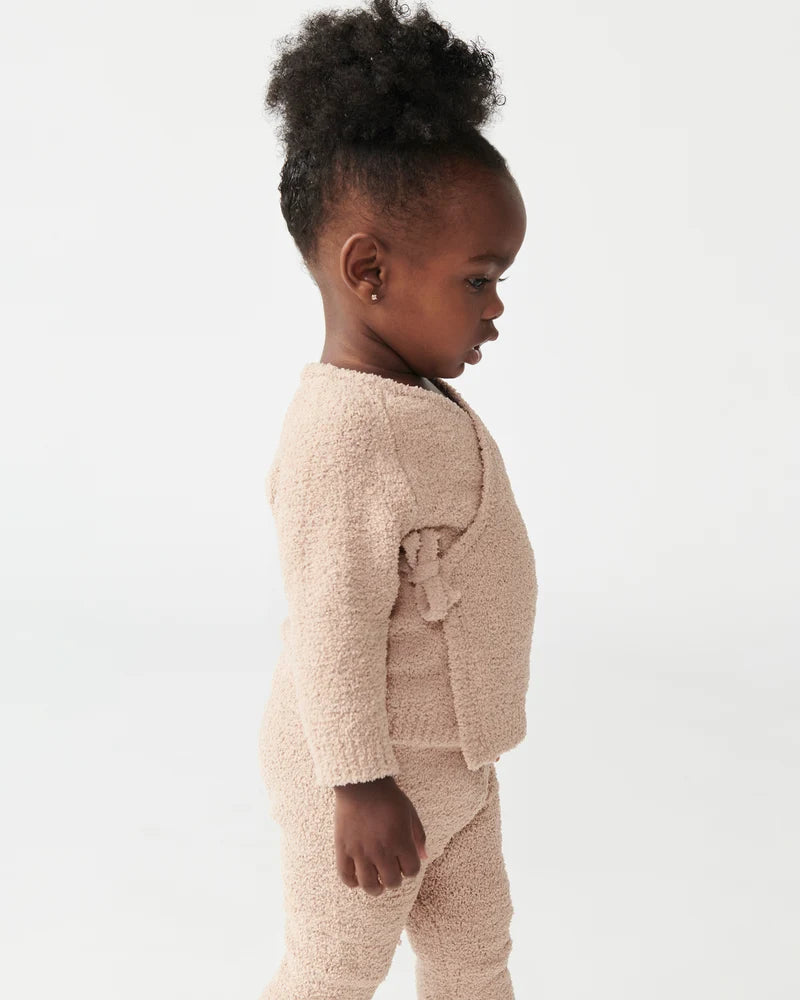 Fuzzy Wrap Top Pecan