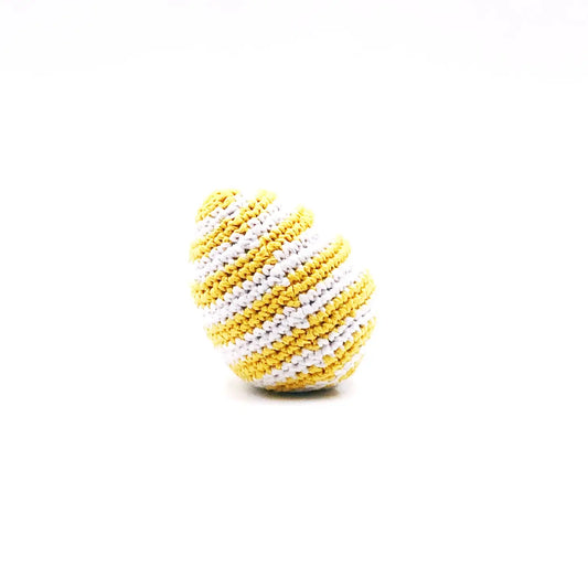 Yellow Stripe Easter Egg