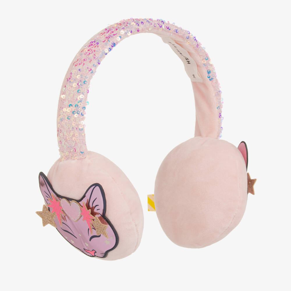Cat Velour Earmuffs