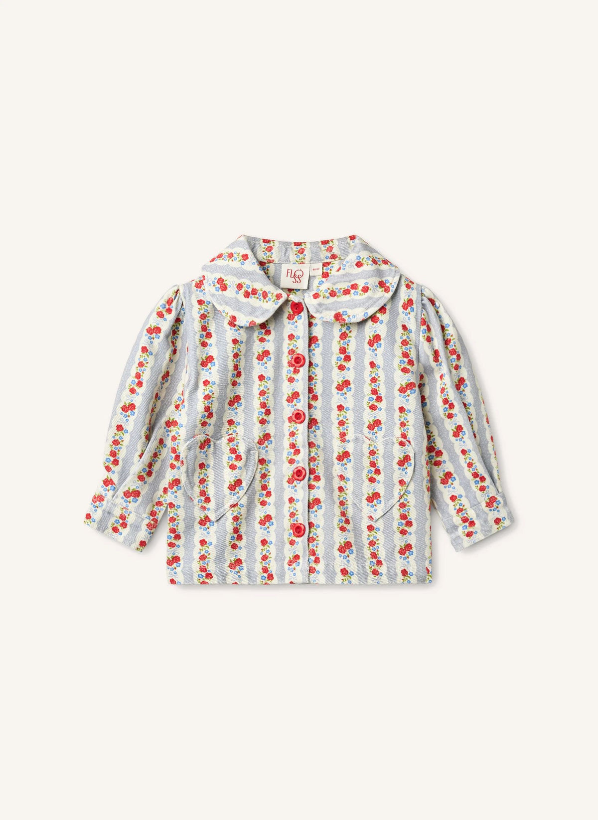 Aria Overshirt Blue Air Rose