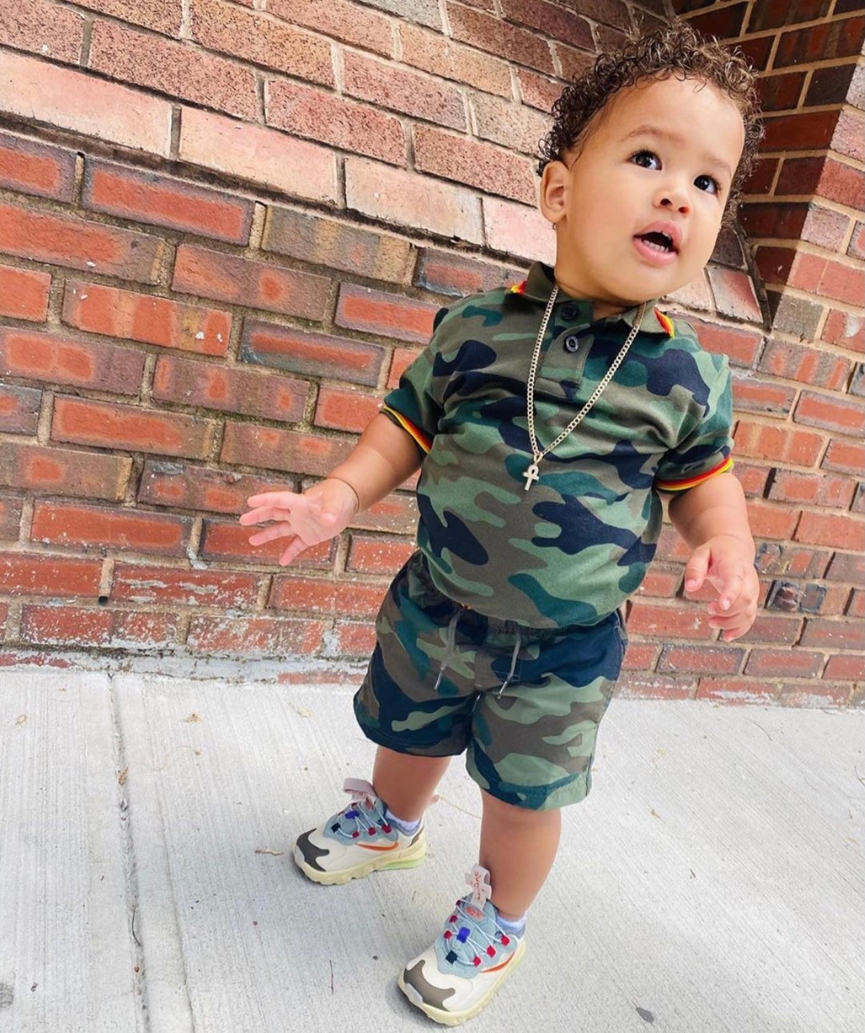 Deep Forest Camouflage Boardshort Sundek