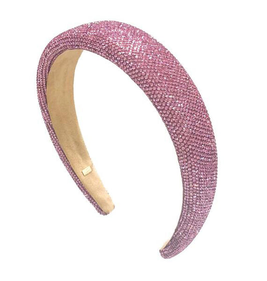 Pink Crystalized Headband