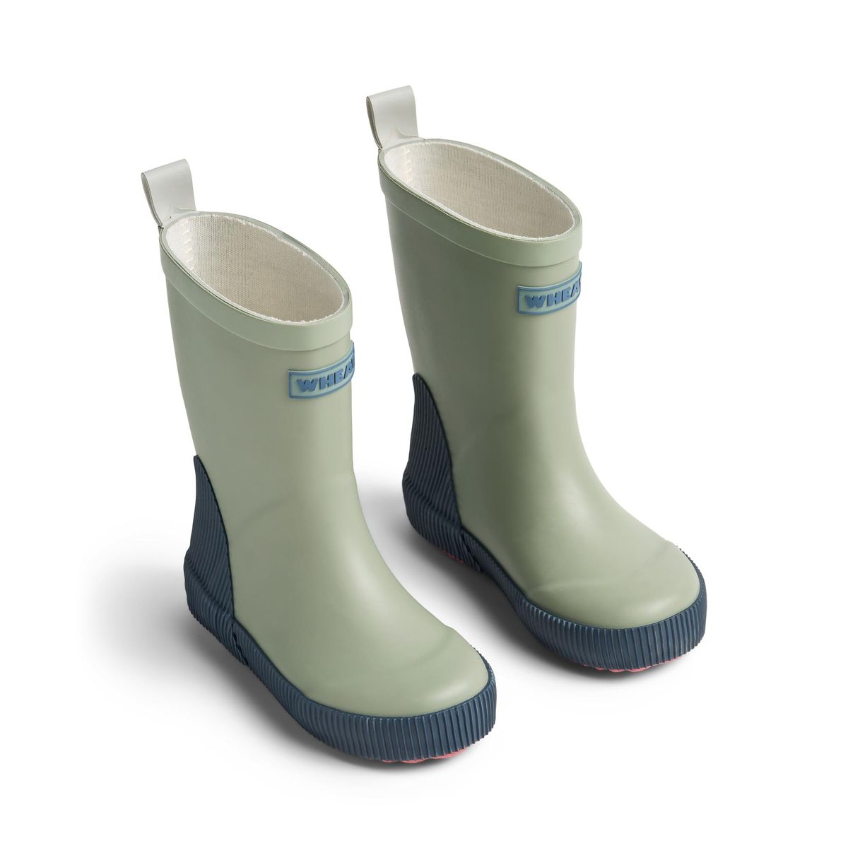 Rubber Boot Welly Teal Water