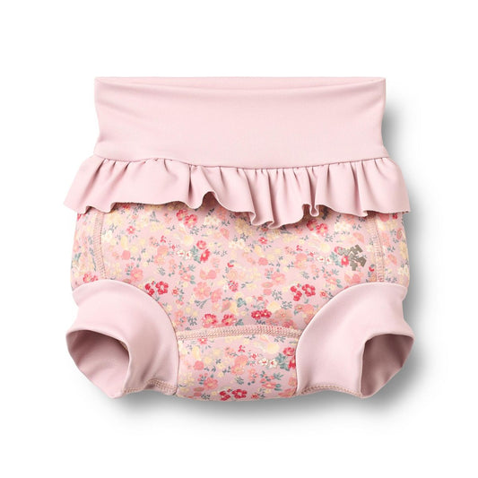 Neoprene Swim Pants Rita Powder Flowers And Seashells