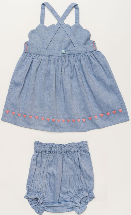 Alice Baby Dress And Bloomer