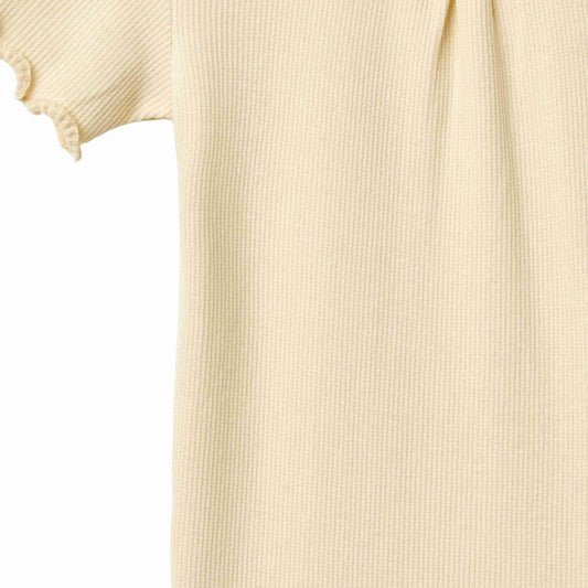 Rib Body S/S Edna Barely Apricot