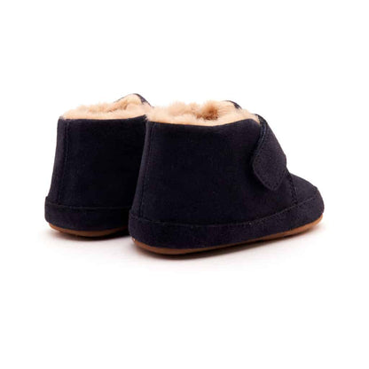 Shoofly Suede Boot- Navy