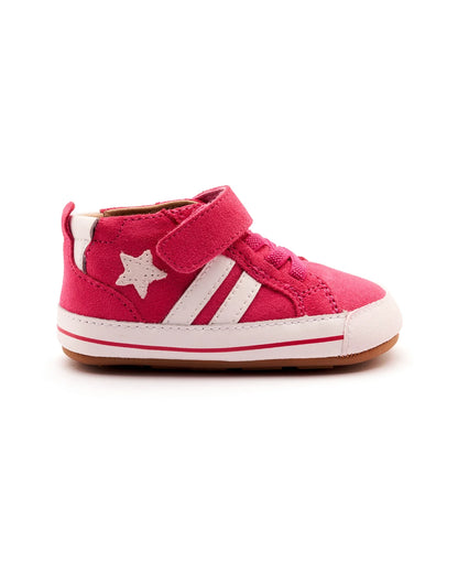 Spruce Bub Suede- Hot Pink