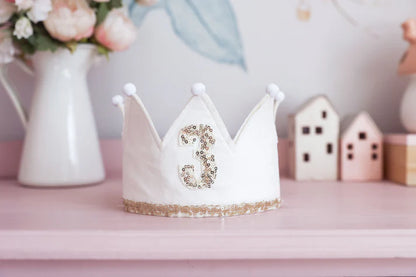 Birthday Crown Ivory- 3rd