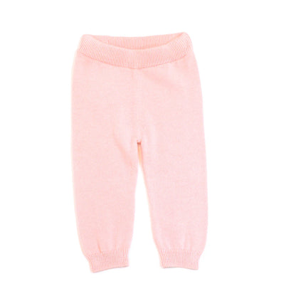 Milan Knit Pants with Pocket- Blush