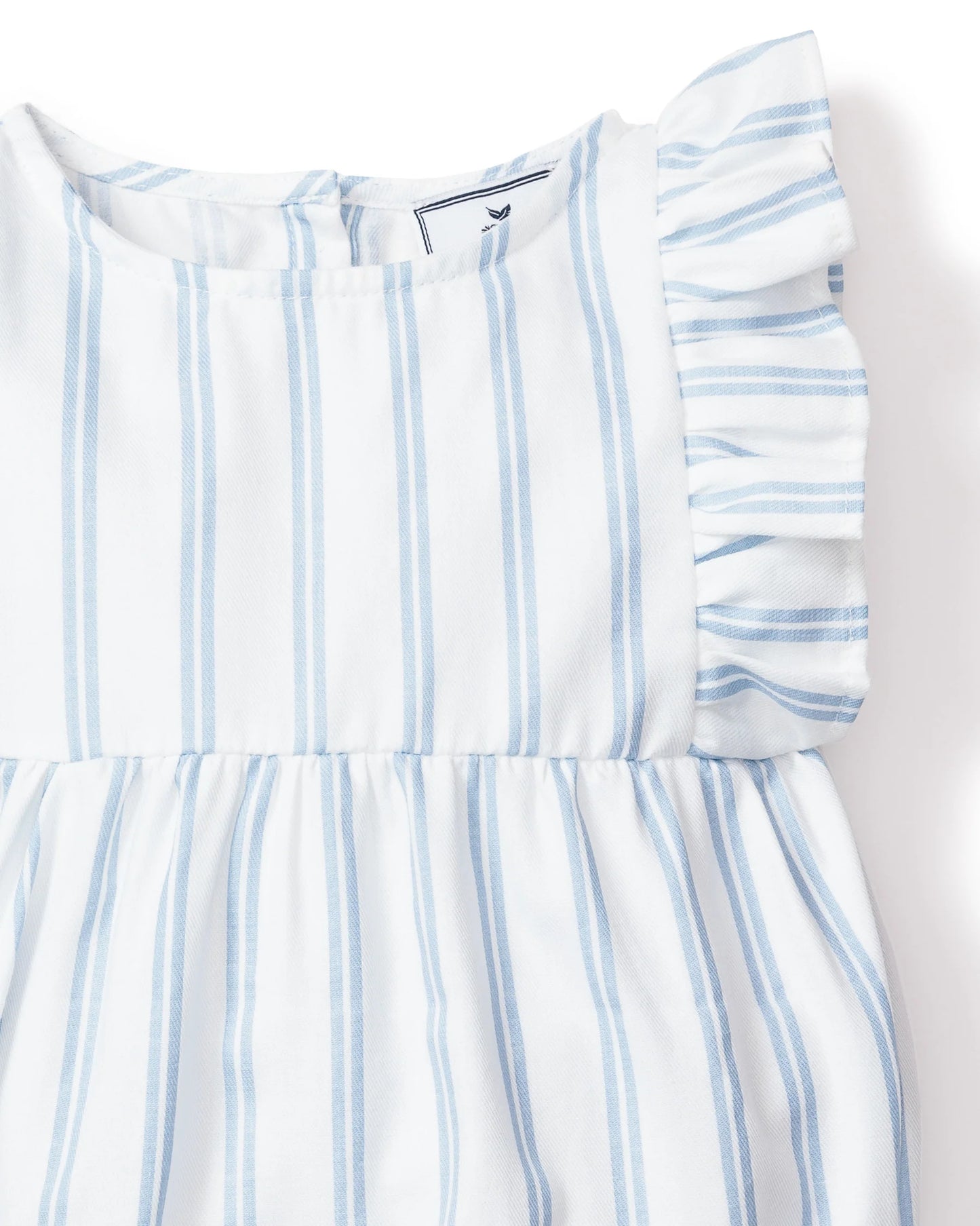 Baby's Twill Ruffled Romper