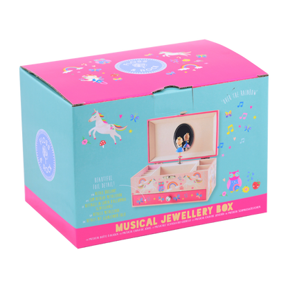 Musical Jewelery Box with Drawer - Rainbow Fairy