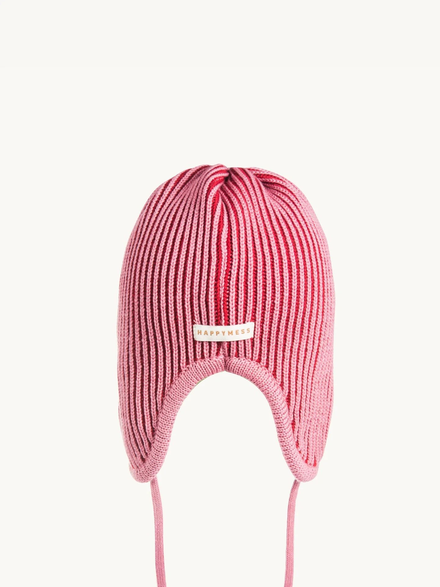 Merino Ribbed Knitted Pilot Cap