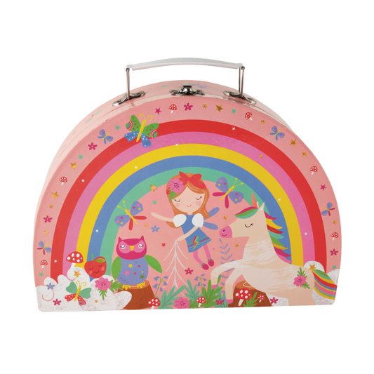 Tin Tea Set 10 Piece - Rainbow Fairy