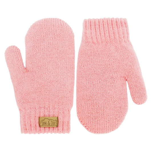 Dusty Pink | Knit Mittens