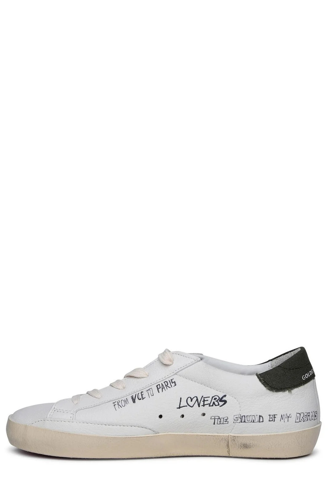 Kids Super Star Slogan-Printed Low-Top Sneakers