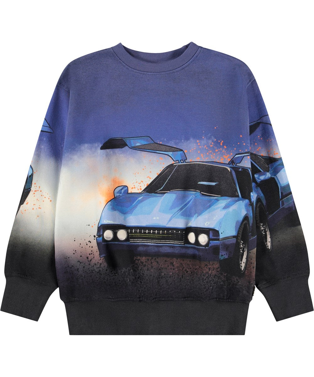 Mattis Sweatshirt - Car Blue
