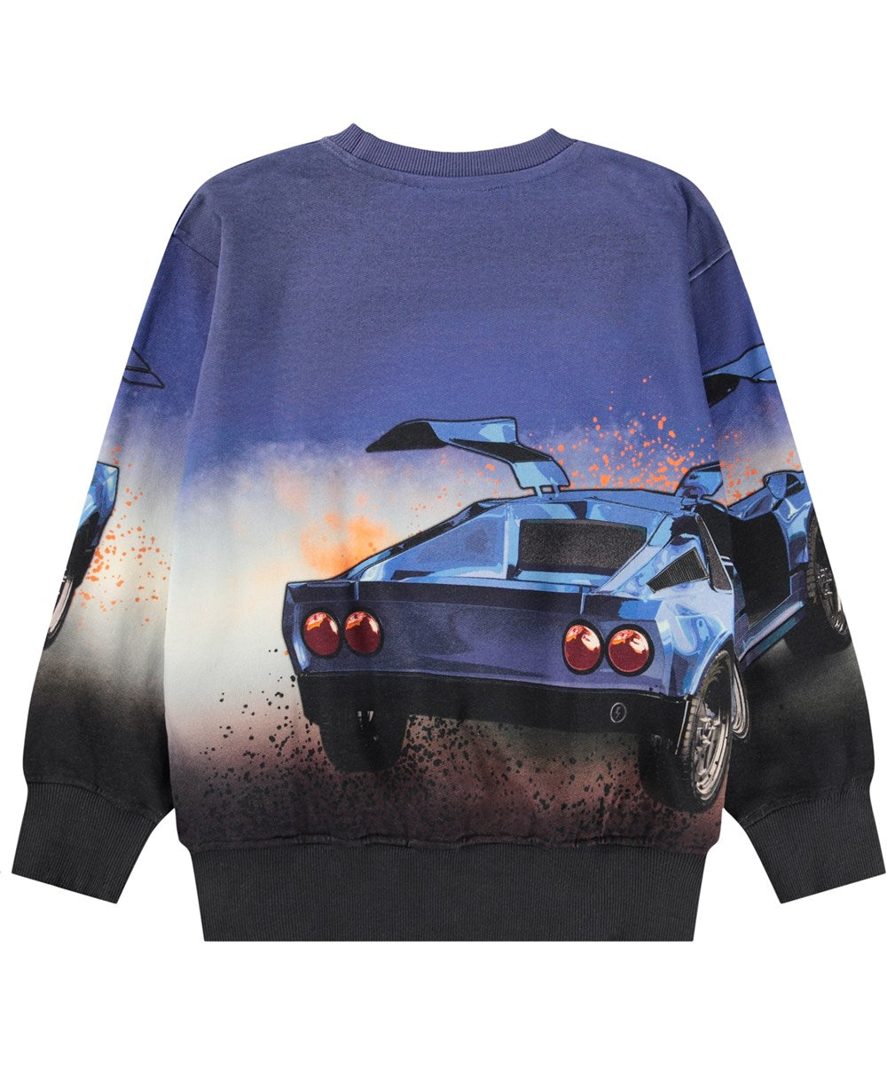 Mattis Sweatshirt - Car Blue